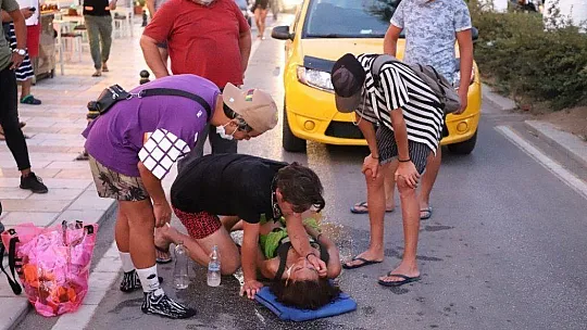 Takside başlayan maske tartışması hastanede bitti