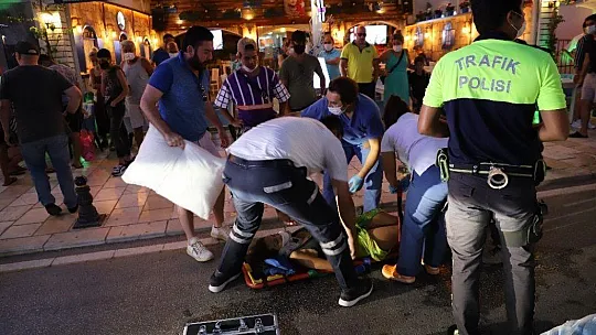 Takside başlayan maske tartışması hastanede bitti