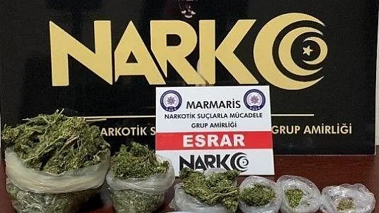 Tantunili esrar servisine polis baskını