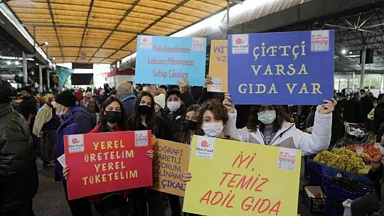 Tarhana alabilmek için birbirleriyle yarıştılar