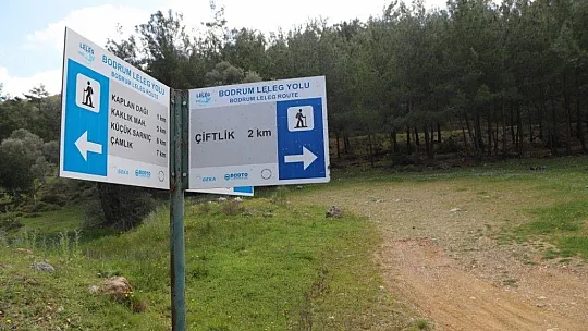Tarihi yolda işaretleme çalışmaları