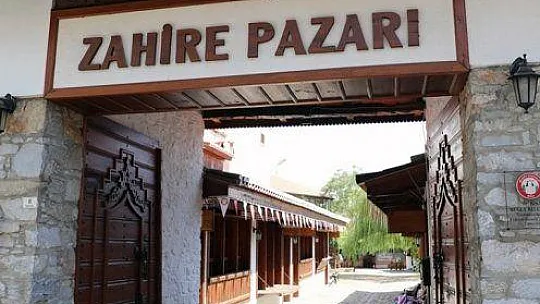 Tarihi Zahire pazarı misafirlerini bekliyor
