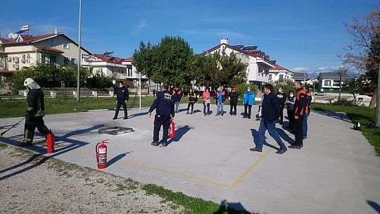 Tatbikatlar ve eğitimler sürüyor