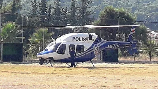 Tatilcilerin dönüş çilesi havadan görüntülendi
