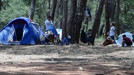 Tatilcilerin yeni gözdesi, çadır turizmi
