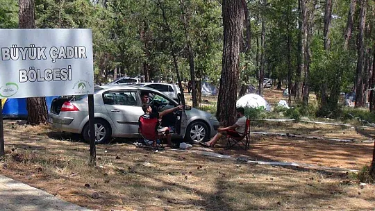 Tatilcilerin yeni gözdesi, çadır turizmi