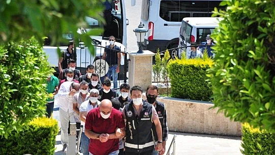 Tefeci ve kumar çetesi üyelerine tutuklama