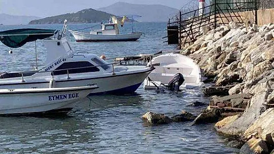 TEKNELER SÜRÜKLENDİ, DUVAR YIKILDI