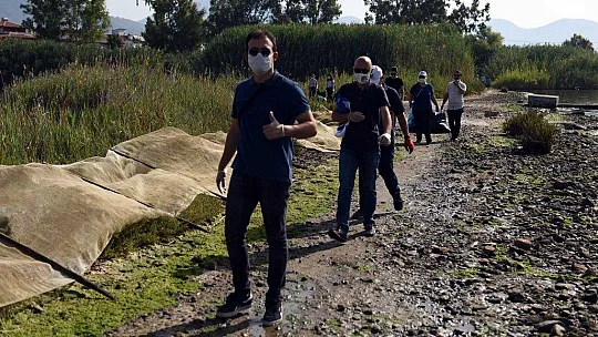 Kuş Cenneti temizlendi