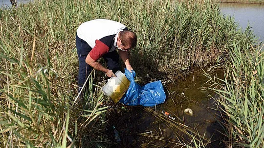 Kuş Cenneti temizlendi