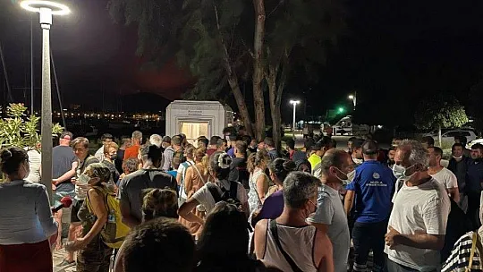 Termik santral çevresindeki yerleşim yerlerinde yaşayanlar kara ve deniz yolu ile tahliye edildi