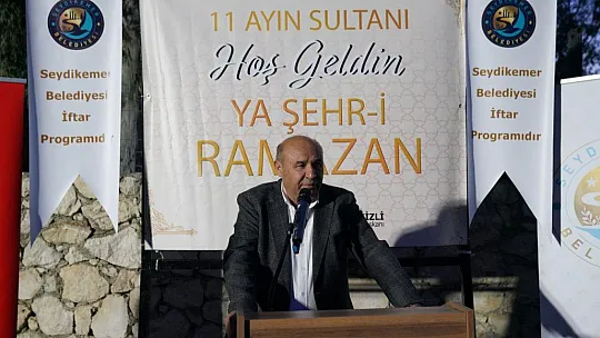 BAŞKAN AKDENİZLİ, İFTAR PROGRAMINDA GÖNÜLLERE DOKUNDU