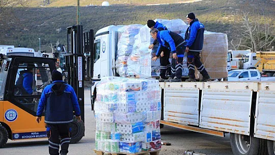 YARDIM TIRLARI YOLA ÇIKTI