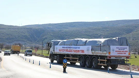 YARDIM TIRLARI YOLA ÇIKTI