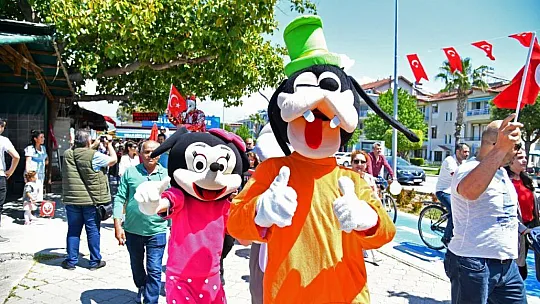 23 Nisan Fethiye'de coşkuyla kutlandı
