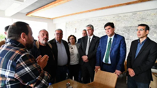 KARACA'DAN DEPREMZEDELERE ZİYARET