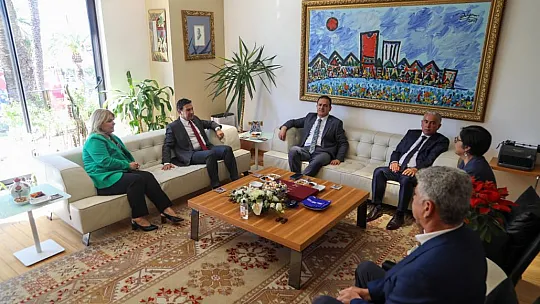 Vali Akbıyık'tan Başkan Aras'a iade-i ziyaret