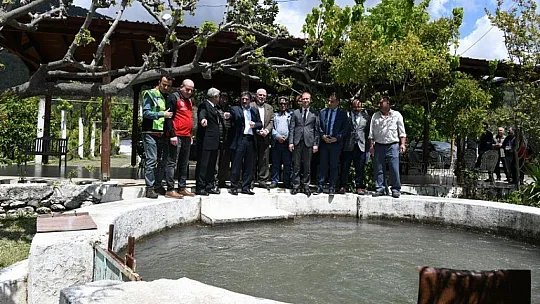 Vali Orhan Tavlı, Proje Çalışmalarını Yerinde İnceledi