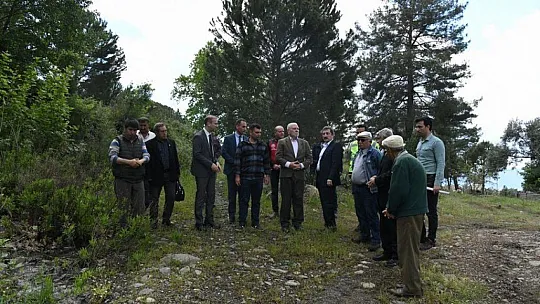 Vali Orhan Tavlı, Proje Çalışmalarını Yerinde İnceledi