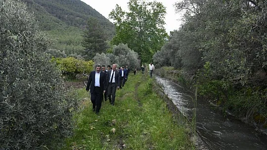 Vali Orhan Tavlı, Proje Çalışmalarını Yerinde İnceledi