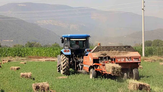 434 Dekar Arazi Kaba Yem Üretim Merkezi Haline Getirildi