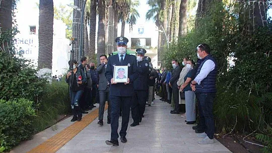 Trafik kazasında ölen belediye personeli için tören düzenlendi