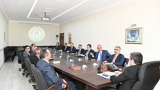 Turizm Tedbirleri Toplantısı Vali Orhan Tavlı Başkanlığında Yapıldı