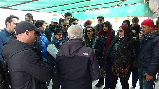 Tunus'lu Deniz Koruma ekibi Muğla'da
