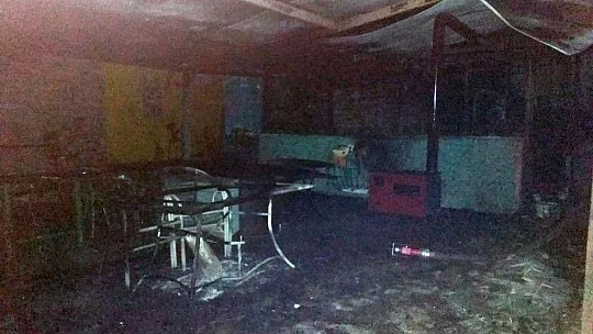 Turistik işletmede yangın