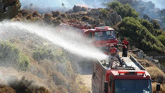 Turizm cenneti alevlere teslim oldu