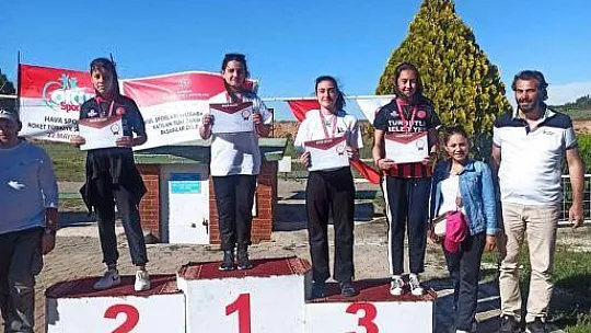 Türkiye Hava Sporları Roket Şampiyonası'nda Türkiye 3'üncülüğü Muğla'dan