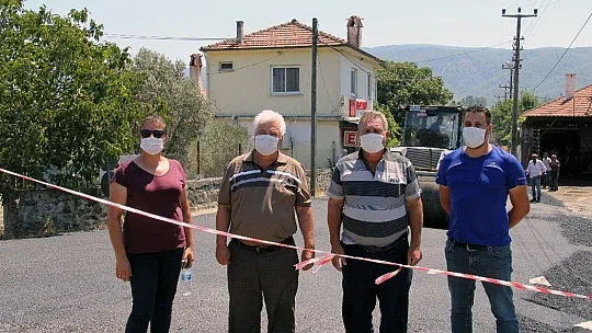 Ula Belediyesinden asfalt çalışması