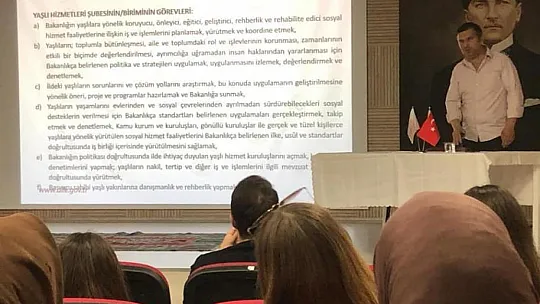 Ulusal staj programı oryantasyon eğitimi düzenlendi