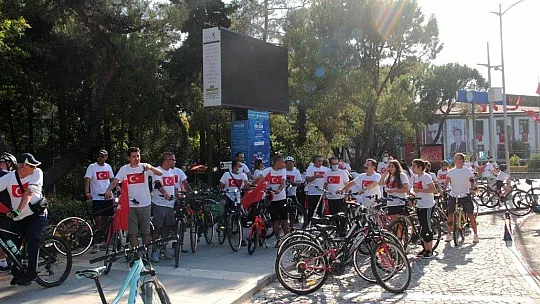 Üniversiteden bisiklet etkinliği