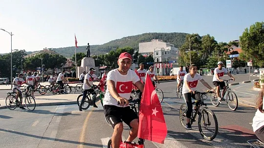 Üniversiteden bisiklet etkinliği