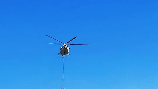 Ünlü tatil beldesi duman altında kaldı