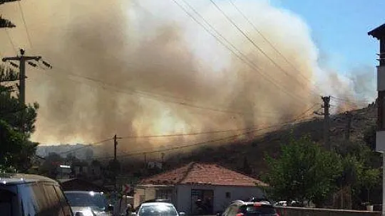 Ünlü tatil beldesi duman altında kaldı