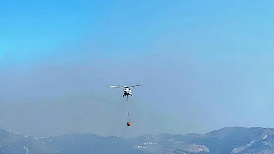 Ünlü tatil beldesi duman altında kaldı