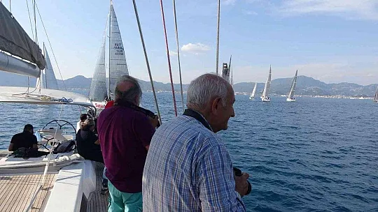 Ünlü Tiyatro sanatçısı Levent Çelmen ve Orkestra Şefi Turgay Noyan'ın Yelken sevdası