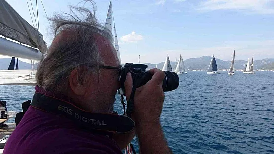 Ünlü Tiyatro sanatçısı Levent Çelmen ve Orkestra Şefi Turgay Noyan'ın Yelken sevdası