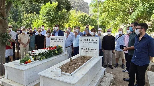 Özer Olgun mezarı başında anıldı