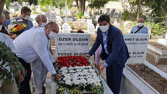 Özer Olgun mezarı başında anıldı