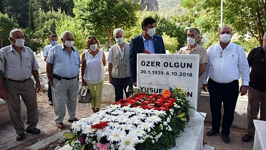 Özer Olgun mezarı başında anıldı