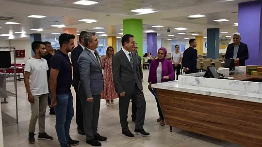 Vali Akbıyık öğrenci yurtlarında inceleme gerçekleştirdi