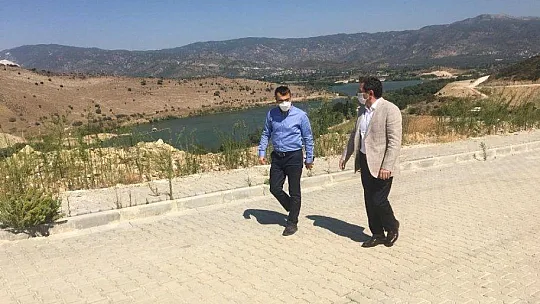 Vali Orhan Tavlı Milas OSB alanında incelemede bulundu
