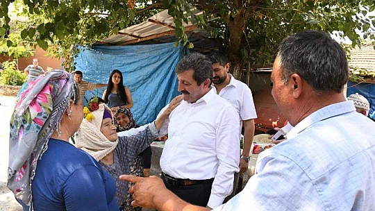 VALİ TAVLI, MİLAS'TAKİ KIRSAL MAHALLELERDE VATANDAŞLARLA BULUŞTU