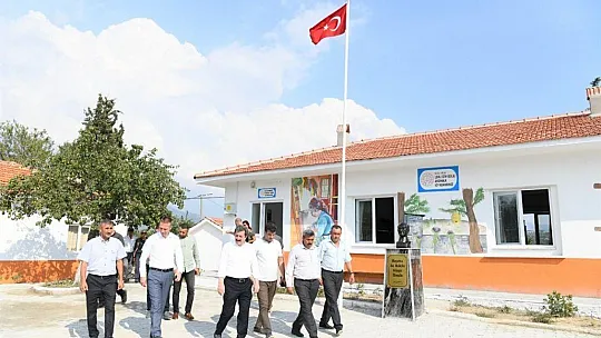 VALİ TAVLI, MİLAS'TAKİ KIRSAL MAHALLELERDE VATANDAŞLARLA BULUŞTU