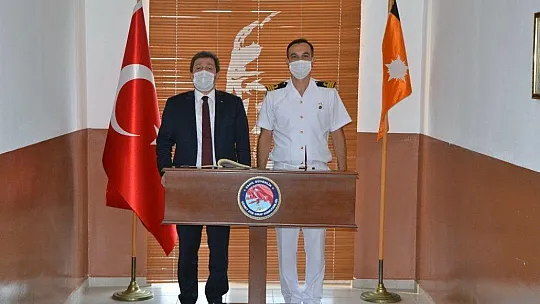 Vali Tavlı Sahil Güvenlik'i ziyaret etti