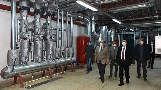 Vali Tavlı yurt inşaatında inceleme yaptı