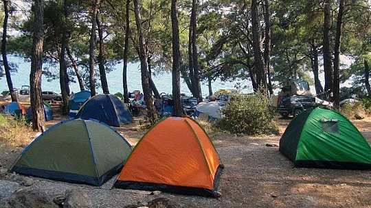 Virüs sonrası çadır turizmine rağbet
